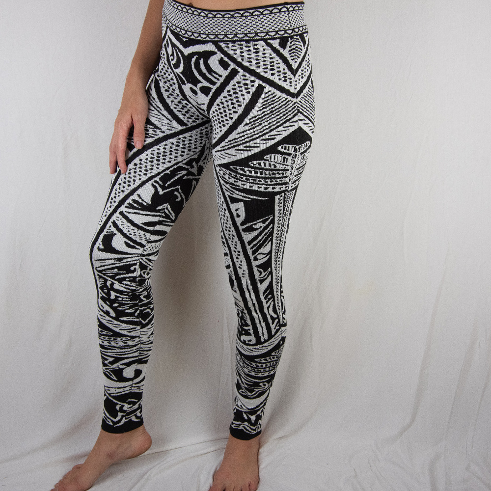 NWOT AKIRA Black Label  Bandage Festival Leggings - Picture 2 of 6